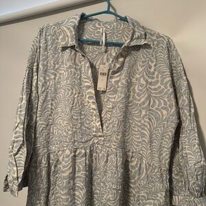 Anthropologie size L Bettina Maxi Dress